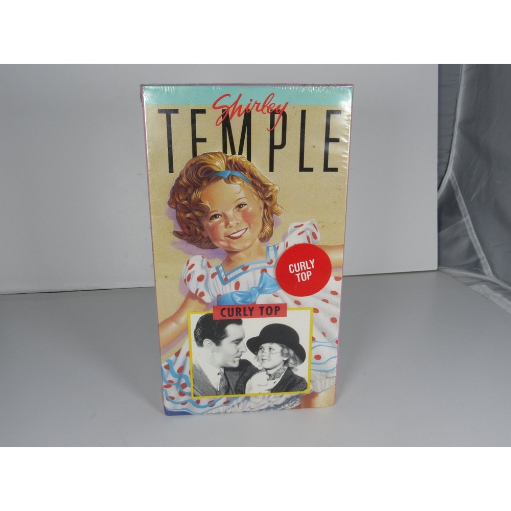 Curly Top VHS 1988 Classic Shirley Temple Musical Comedy Playhouse Video - New